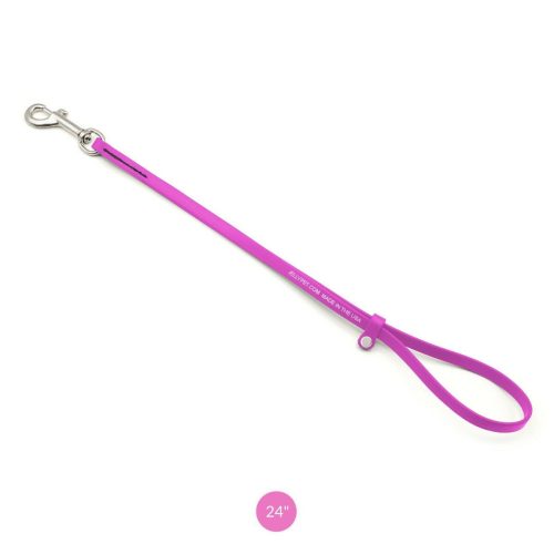 Jelly Pet Grooming Loop 3/8" x 24" neon pink