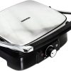 Daewoo kombinált dupla grill-, és panini sütő, 1500 W, DI-9471