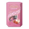 Lindt Lindor Strawberries & Cream epres-tejsznes fehércsokoládé golyók díszdobozban, 200g