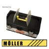 Möller rozsdamentes acél szerszámosláda fém csattal 36,5x18,5x17 cm MR70658