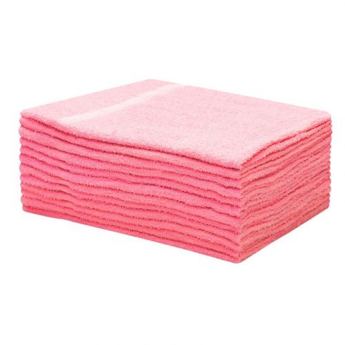 Puha, kellemes tapintású, 100% pamut törölköző 50x100cm méretben 450g/m2, pink