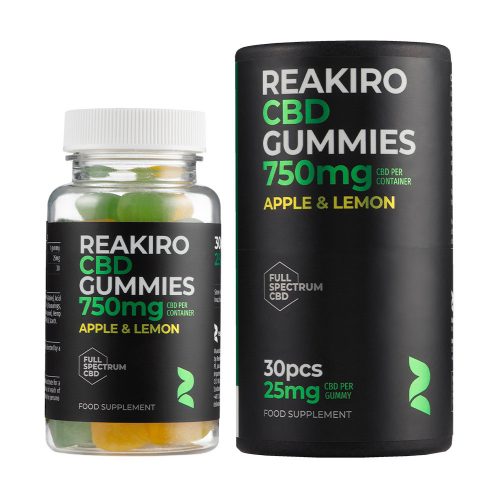 Reakiro CBD Gumicukor 25 mg 30 db | 750 mg