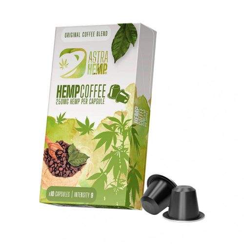 Astra Hemp Coffee Capsules - 250 mg Hemp