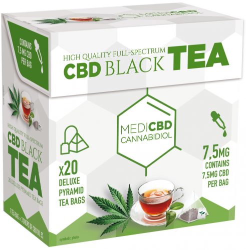 MediCBD Black Tea 7,5 mg CBD