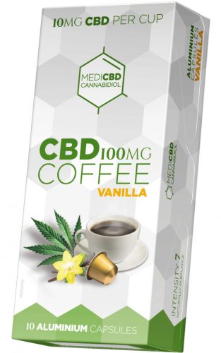 MediCBD Vanilla Coffee Capsules (10mg CBD)