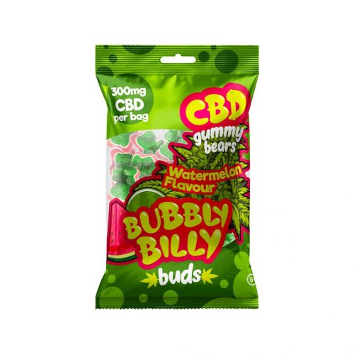  Bubbly Billy Buds Watermelon Flavoured CBD Gummies (300mg)