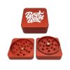 Best Buds® Square Aluminium Grinder - Rust