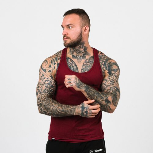 Stringer Tank Top Burgundy atléta - GymBeam / 29890-5-xxl / out of stock