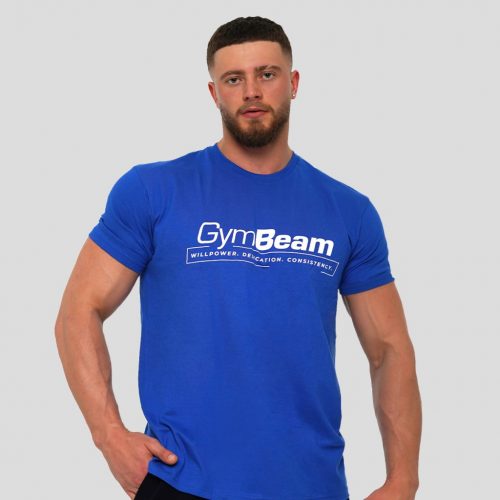 Willpower póló Royal Blue - GymBeam / 79978-4-XL / in_stock