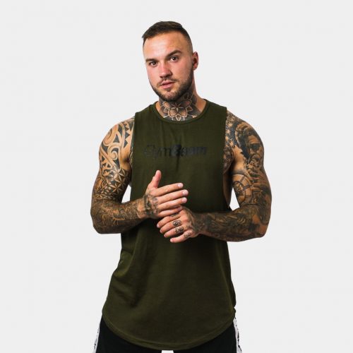 Cut Off Military Green atléta - GymBeam / 29003-5-XXL / out of stock