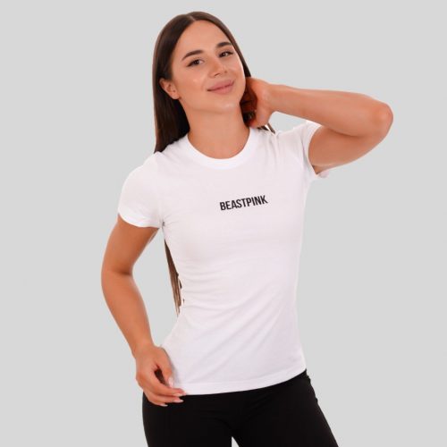 Daily női póló White - BeastPink - GymBeam / 65680-6-XXL / out of stock