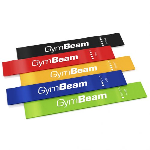 5 darabos gumiszalag szett - GymBeam / 36298-1-mix / in_stock