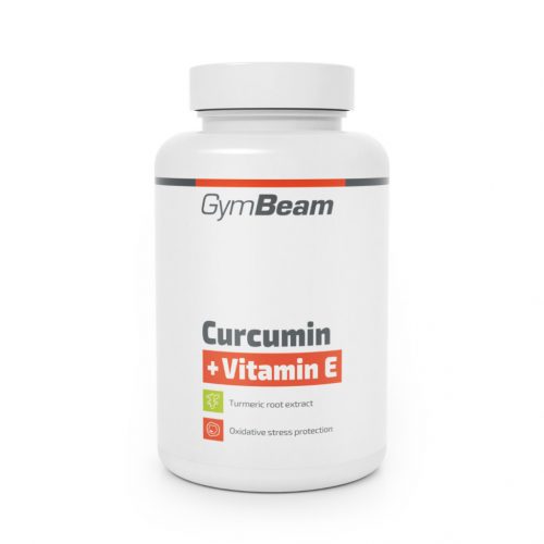 Kurkumin + E-vitamin - GymBeam / 37927-1-90tab / in_stock