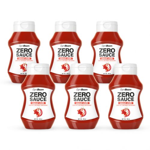 ZERO Sweet Chilli szósz 350 ml - GymBeam / 37978-3-6x350ml / in_stock