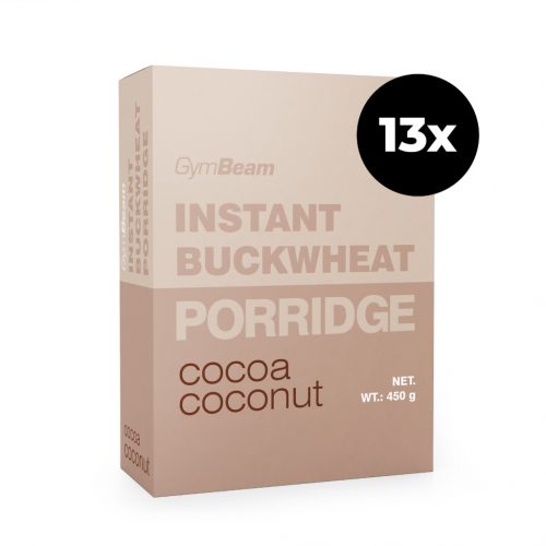 Instant hajdinakása - GymBeam / 48139-9-13x450g-coconutcocoa-1 / out of stock