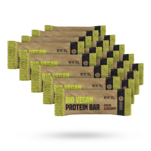 BIO Vegan Bar fehérjeszelet - VanaVita / 49804-3-20x50g-cocoaandcoconut / in_stock