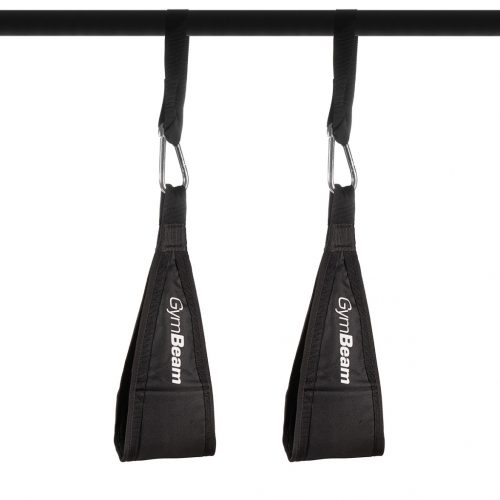 AB Straps hasizom-erősítő heveder - GymBeam / 48952-1-black / in_stock