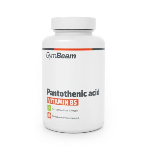 Pantoténsav (B5-vitamin) - GymBeam / 52834-1-60caps / out of stock