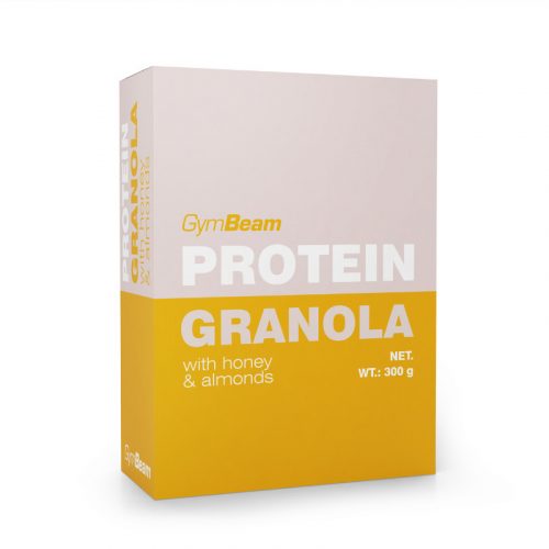 Mézes-mandulás fehérjés granola - GymBeam / 58687-1-300g / in_stock