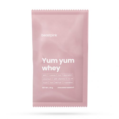 Yum Yum Whey minta - BeastPink / 62857-1-30g-chocolatehazelnut / in_stock