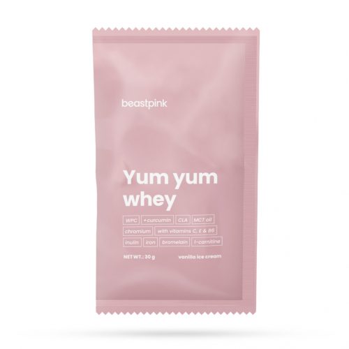 Yum Yum Whey minta - BeastPink / 62863-5-400x30g-vanillaicecream / in_stock