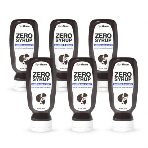 ZERO Cookies & Cream szirup - GymBeam / 62488-3-6x320ml / in_stock