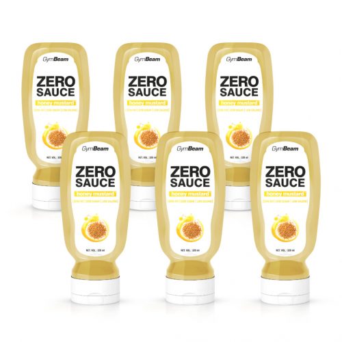 ZERO mézes-mustáros szósz - GymBeam / 62560-3-6x320ml / in_stock