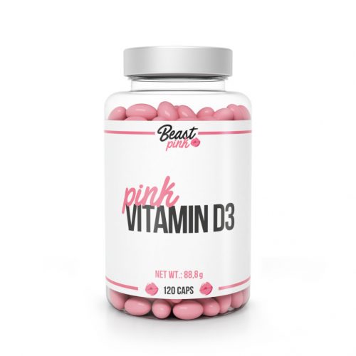 Pink D3-vitamin - BeastPink / 65584-1-120caps / in_stock