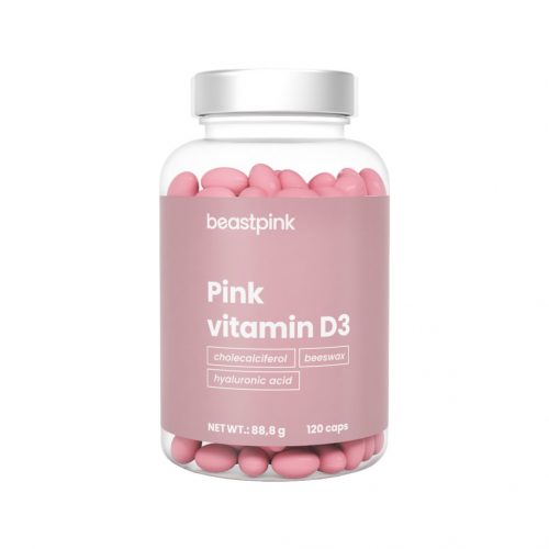 Pink D3-vitamin - BeastPink / 65584-1-120caps / in_stock