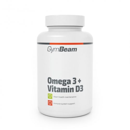 Omega 3 + D3-vitamin - GymBeam / 74083-1-90caps / in_stock