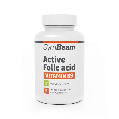 Active Folic Acid (B9-vitamin) - GymBeam / 72604-1-60caps / in_stock