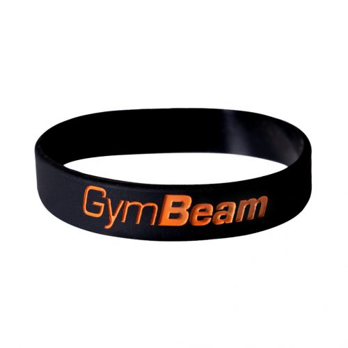 GB Szilikon karkötő Black Orange - GymBeam / 73705-1-single_variant / in_stock