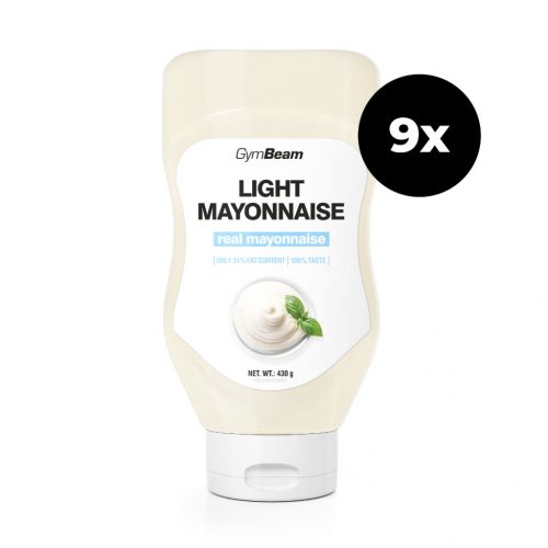 Light majonéz - GymBeam / 77122-2-9x430ml / in_stock