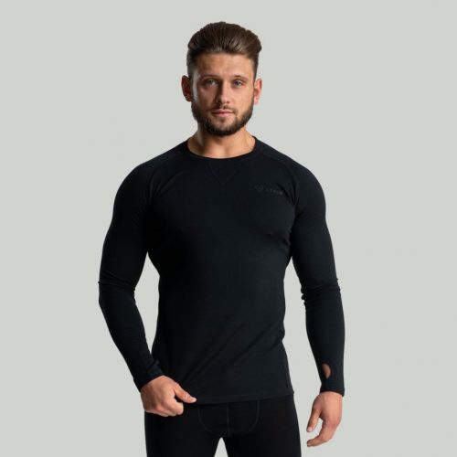 MERINO I hosszú ujjú póló Black - STRIX / 80764-2-M / in_stock