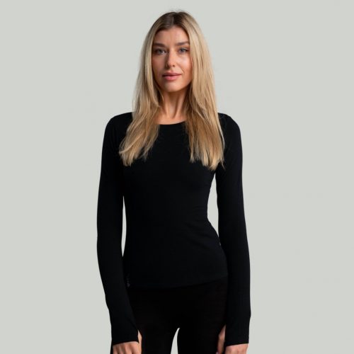 MERINO I hosszú ujjú női póló Black - STRIX / 80851-1-XS / in_stock