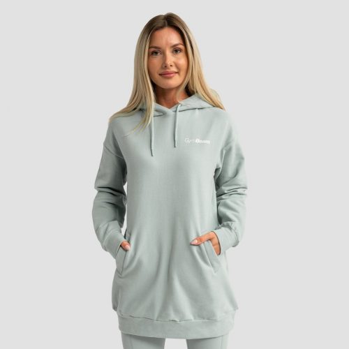 Limitless Longline női kapucnis pulóver Eucalypt - GymBeam / 76630-5-XXL / out of stock