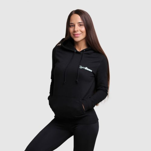 PRO Hoodie Black női pulóver - GymBeam / 38215-2-S / in_stock