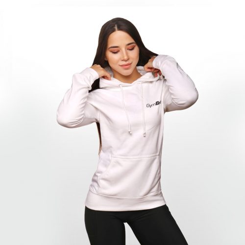 PRO Hoodie White női pulóver - GymBeam / 52858-4-L / in_stock