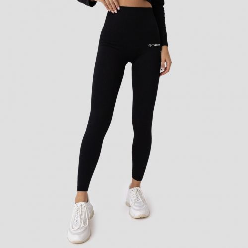 FLO Ribbed női leggings Black - GymBeam / 84004-1-S / out of stock