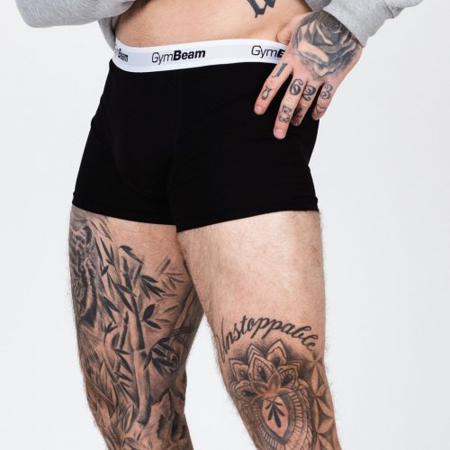 Essentials 3Pack Black boxeralsó - GymBeam / 62494-3-L / in_stock