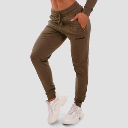 TRN női melegítőnadrág Olive - GymBeam / 67156-5-XL / in_stock