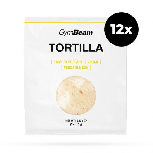 Búzatortilla - GymBeam / 85624-2-12x330g / in_stock