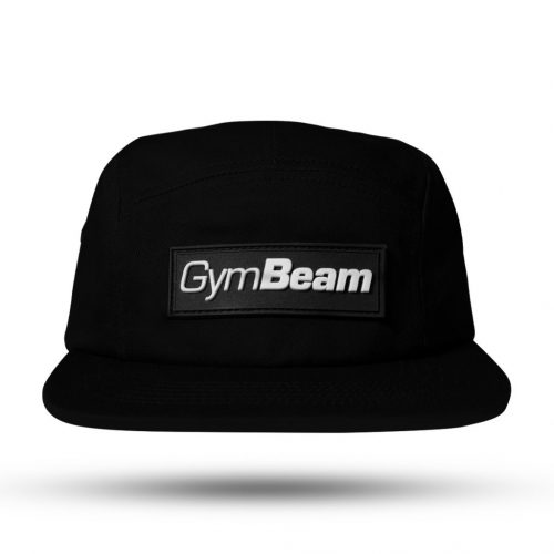 5Panel baseball sapka Black  - GymBeam / 82444-1-single_variant / out of stock