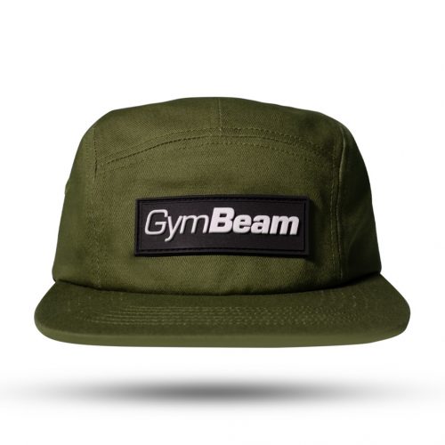 5Panel baseball sapka Military Green  - GymBeam / 82390-1-single_variant / in_stock