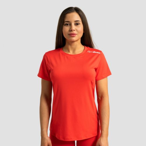 Limitless női sportpóló Hot Red - GymBeam / 76813-1-XS / in_stock