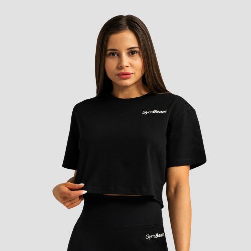 Limitless női Cropped póló Black - GymBeam / 76849-4-L / out of stock