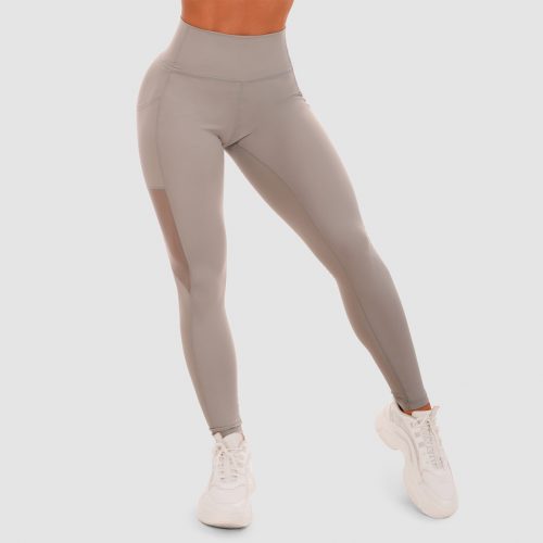 Mesh Panel női leggings Grey - GymBeam / 66958-1-XS / in_stock