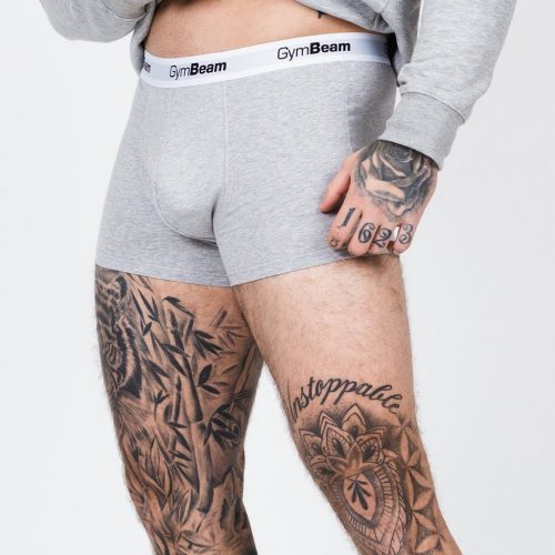 Essentials 3Pack Grey boxeralsó - GymBeam / 62572-1-S / in_stock