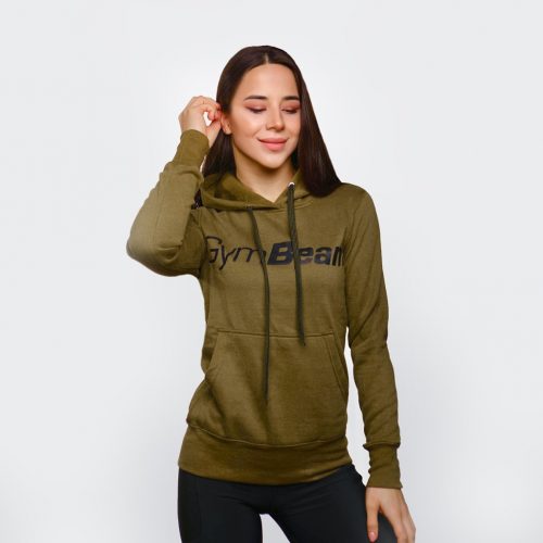 Athlete Military Green női pulóver - GymBeam / 49396-4-L / in_stock