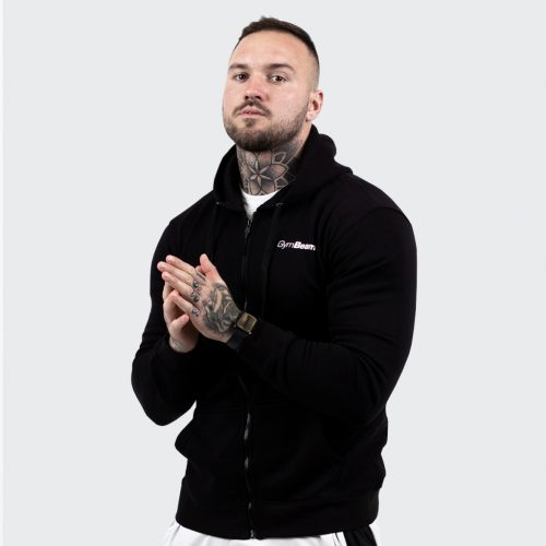 Zipper Hoodie Black pulóver - GymBeam / 49414-2-M / in_stock